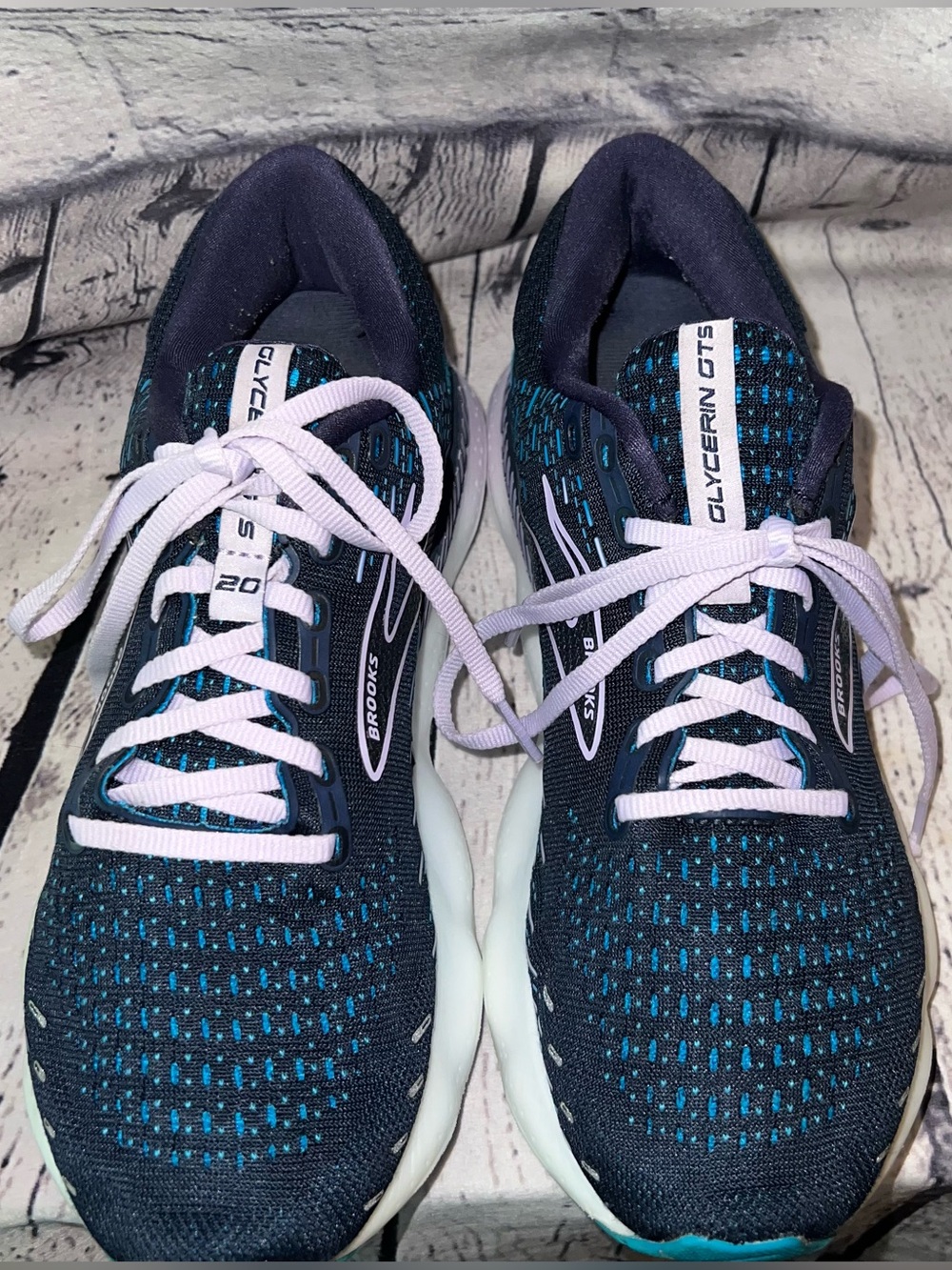 Brooks Glycerin 20 GTS Women’s Running Sneakers 9.5 Wide - Picture 2 of 11